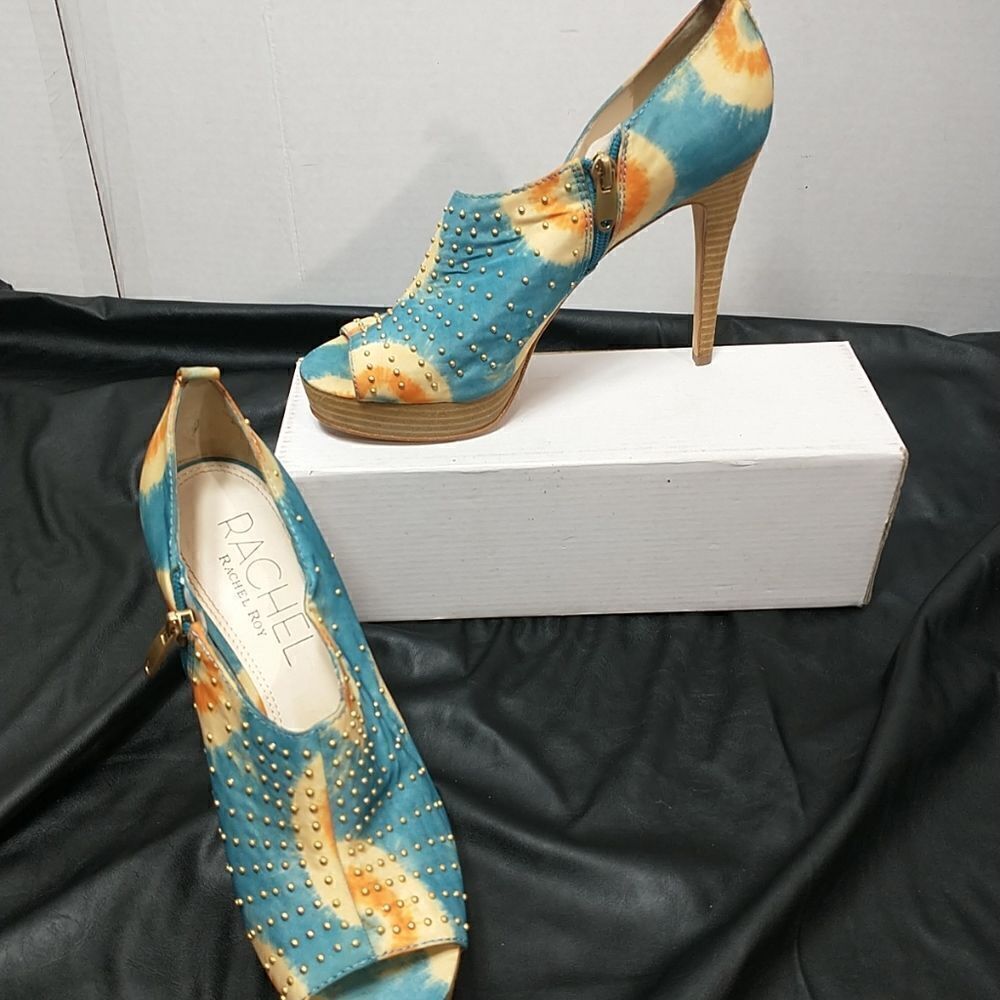 Rachel Roy Rfkeiko Platform Stiletto Women’s Size 7.5M Heels Pumps Multicolor